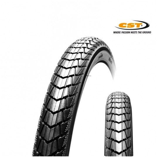 Opona CST C1959 14"x1.75;City;Czarna -zdjęcie numer 1