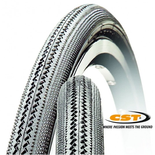 Opona CST C80E 28"x1 5/8 x1 1/8;City;Czarna -zdjęcie numer 1