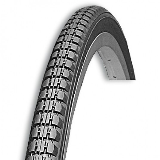 Opona H-406 26"x1 3/8 (37-590);City;Czarna -zdjęcie numer 1