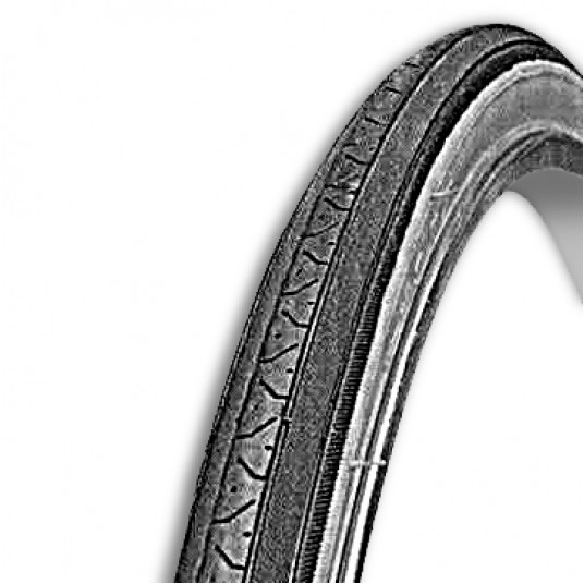 Opona H-424 27"x1 1/4 (32-630);City;CZ/BIAŁA -zdjęcie numer 1