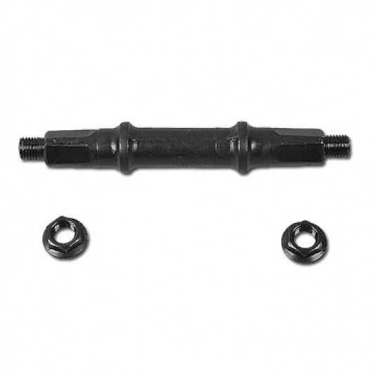 Oś mech.korb. OSN-3P CrMo;KW;Nakrętka;L:119mm -zdjęcie numer 2