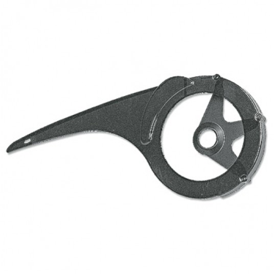 Osłona łańc. SP-48 PCV;48T;Srebrna -zdjęcie numer 1