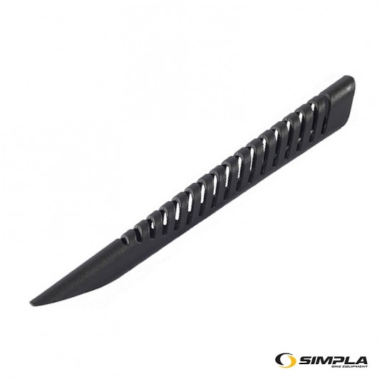 Osłona rury łańc. SHARK FIN PRO Elastomer;CZARNA -zdjęcie numer 1