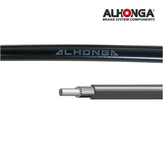 Pancerz przerz. HJ-SP4 Teflon;4mm;CZARNY;20mb -zdjęcie numer 1