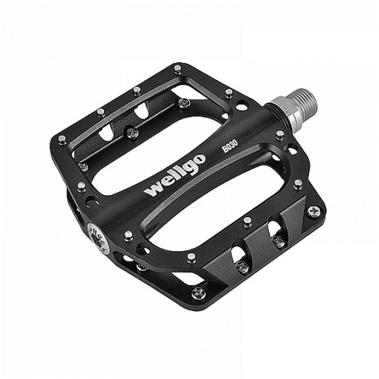 Pedał B-030 Alu;9/16";SB;PINy;Czarny -zdjęcie numer 1