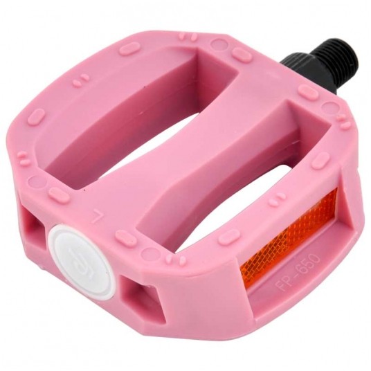 Pedał FP-650 PCV;1/2";KK;Dziec.;RÓŻOWY -zdjęcie numer 1