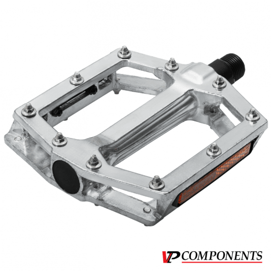 Pedał VP-531E Alu;Oś9/16";KK;BMX;Piny;SREBRNY -zdjęcie numer 1