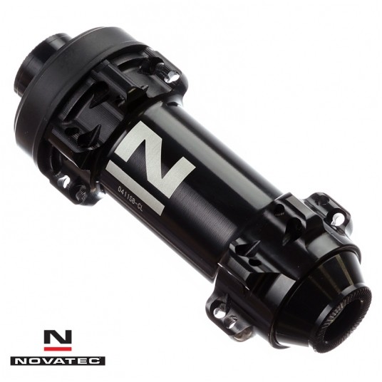 Piasta przód NT-CLD411SB 12mm;CL;2SB;24H CZARNA -zdjęcie numer 1