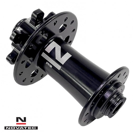 Piasta przód NT-D791SB 12mm;DB;2SB;28H CZARNA -zdjęcie numer 1