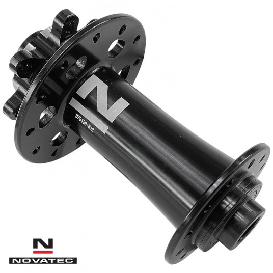 Piasta przód NT-D791SB B12;DB;2SB;24H CZARNA -zdjęcie numer 1