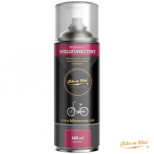 Preparat BIKE ON WAX Wielofunkcyjny -Spray400ml -zdjęcie numer 1