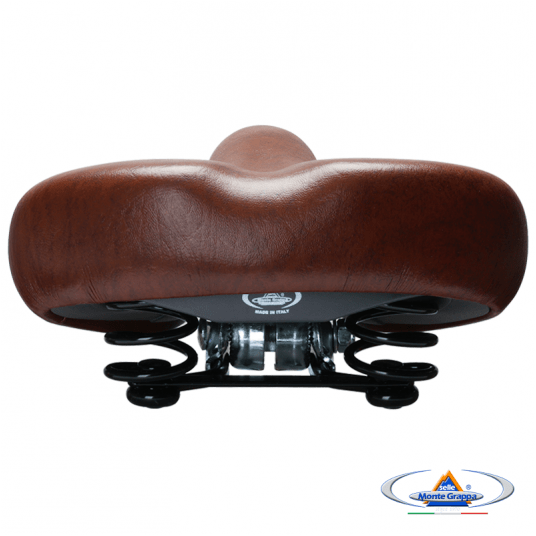 Siodło 061 AMERICA 265x215mm;Sprężyny;Brązowe -zdjęcie numer 6