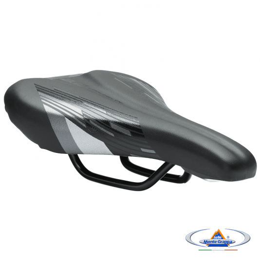 Siodło 1220 B.J. Junior;235x145mm;Czarno/Szare -zdjęcie numer 5