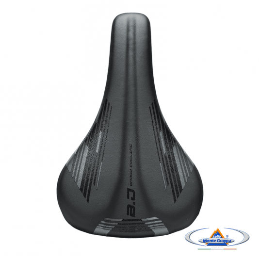 Siodło 1220 B.J. Junior;235x145mm;Czarno/Szare -zdjęcie numer 3