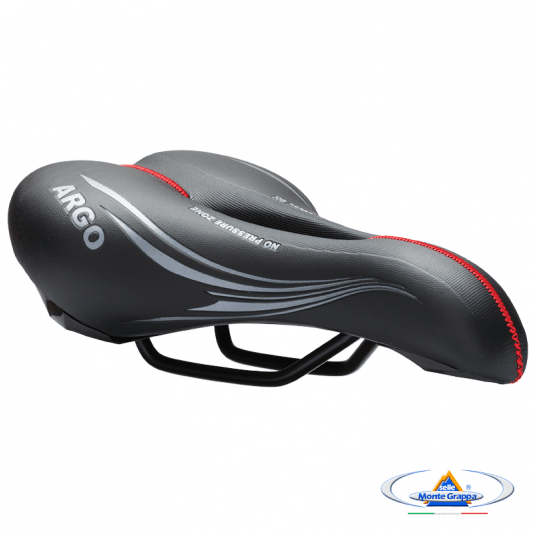 Siodło 1370 ARGO 280x160mm;Czarne -zdjęcie numer 2