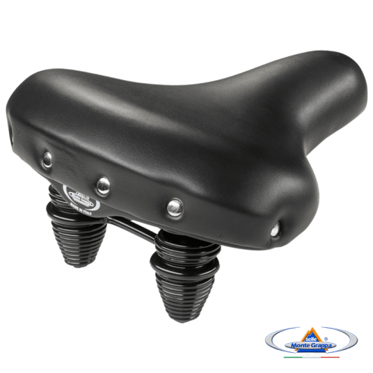 Siodło 1605 NEVADA 270x245mm;Sprężyny;Czarne -zdjęcie numer 2