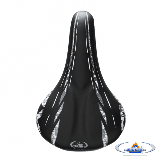 Siodło 301 BMX Junior;255x180mm;Czarno/Szare -zdjęcie numer 2