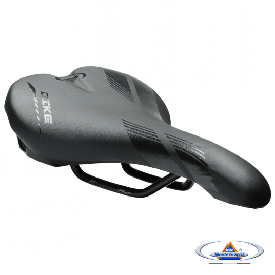 Siodło 3022 DIKE 280x150mm;Czarno/Czarne -zdjęcie numer 5