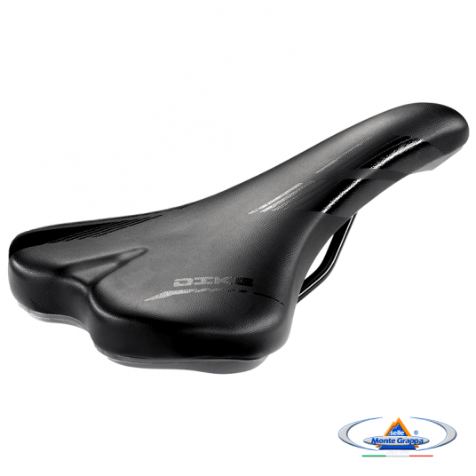 Siodło 3022 DIKE 280x150mm;Czarno/Czarne -zdjęcie numer 2