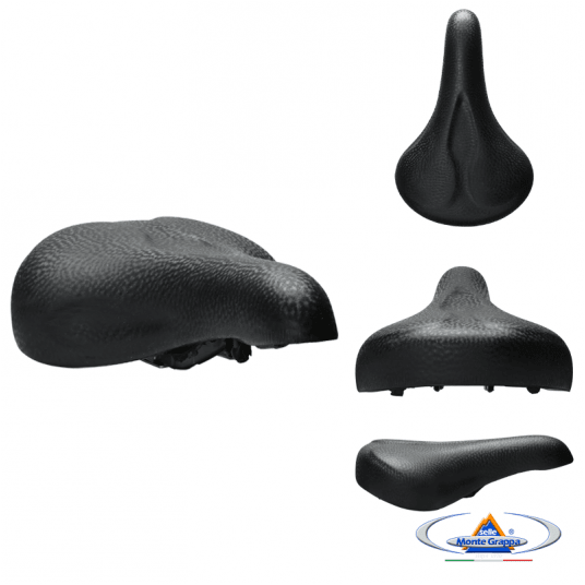 Siodło 360 ADULA 280x170mm;Jarzmo;Czarne -zdjęcie numer 1