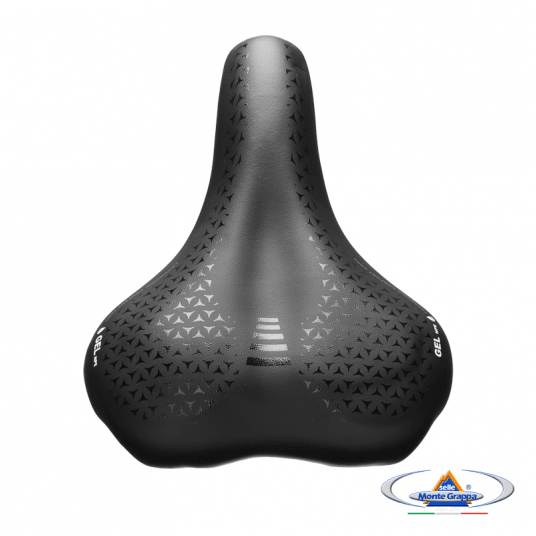 Siodło 6200GEL ASOLA Żelowe;265x195mm;Czarne -zdjęcie numer 2