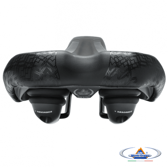 Siodło 6405PLUS PINTA 270x190mm;Elastomer;Czarne -zdjęcie numer 6