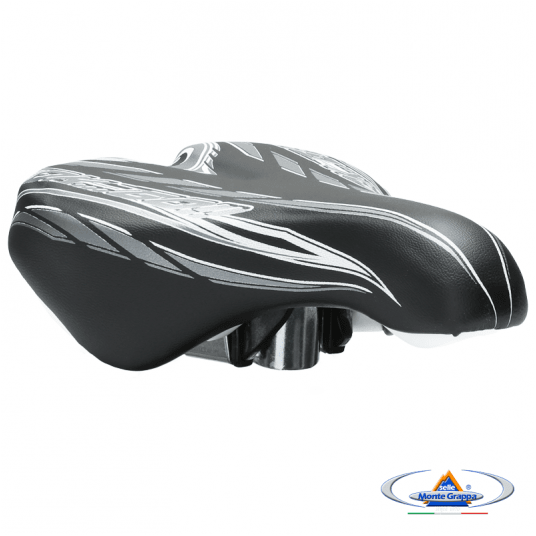 Siodło 996 OK GO Dziec.;220x145mm;Jarzmo;Czarno/Szare -zdjęcie numer 5