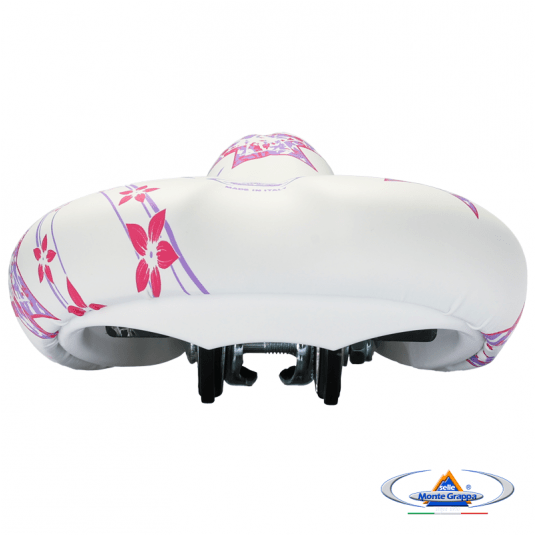 Siodło 997 MAGIC Junior;240x190mm;Jarzmo;Biało/Różowe -zdjęcie numer 6