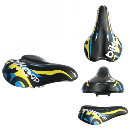 Siodło BIKE GP Dziec.;CZ/YE/NIEBIESKIE -zdjęcie numer 1