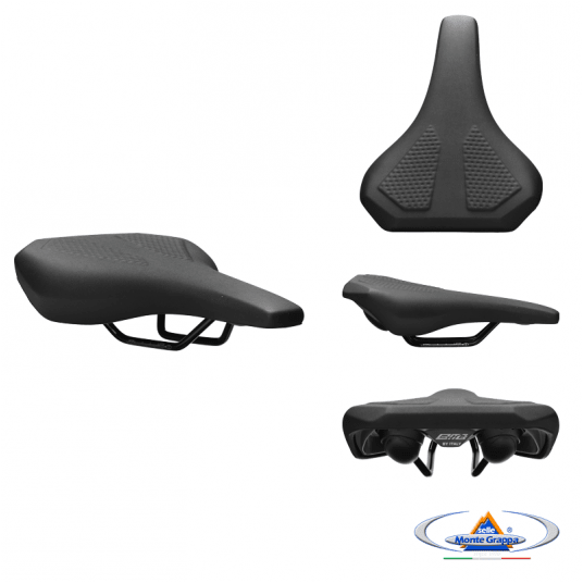 Siodło BMG S011 CORVETTA 260x210mm;Czarne -zdjęcie numer 1