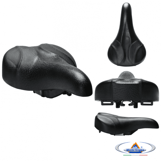 Siodło SMG-135 Dziec.;245x145mm;Jarzmo;Czarne -zdjęcie numer 1