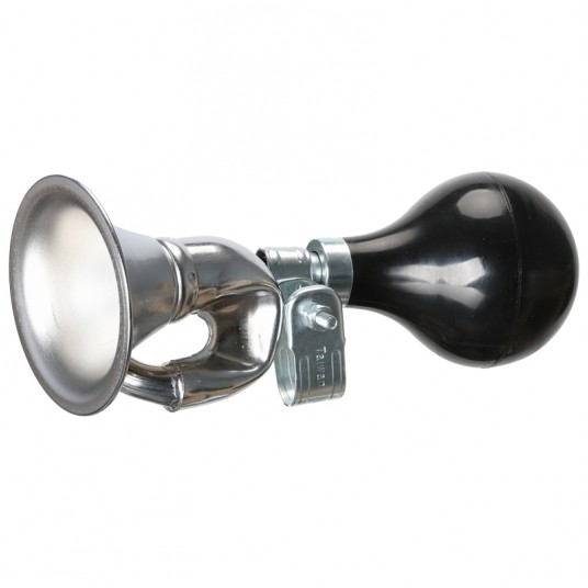 Trąbka SY-44916 Stal/Guma;Zawinięta;Chrom -zdjęcie numer 1