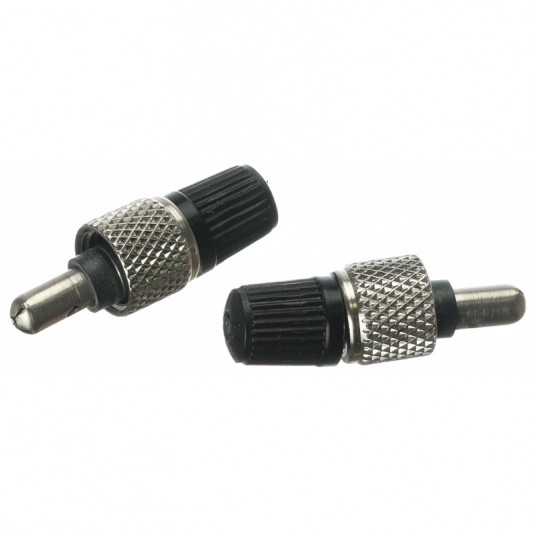 Zaworek dętki ZA008 Dunlop;Kapturek;Nakrętka;50szt -zdjęcie numer 1