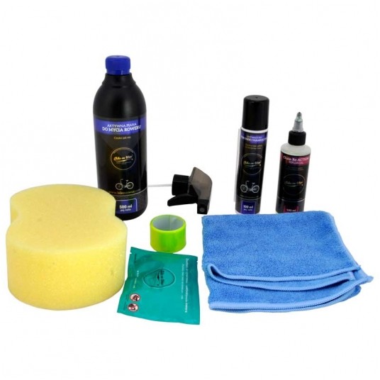 Zestaw BIKE ON WAX Kubełek Czystości 9el. -zdjęcie numer 2