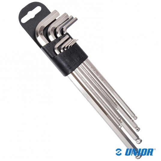 Zestaw kluczy imb. UNR-220/3SLPH n/Uchwycie;Długie;Kulkowe -zdjęcie numer 1