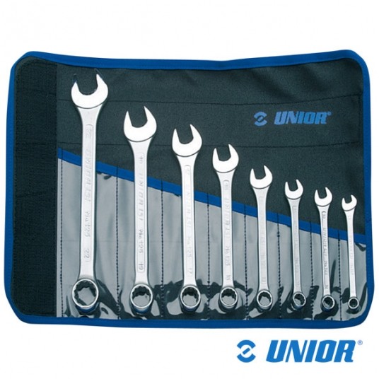 Zestaw kluczy płaskich UNR-125/1CT Oczkowe;Etui -zdjęcie numer 1