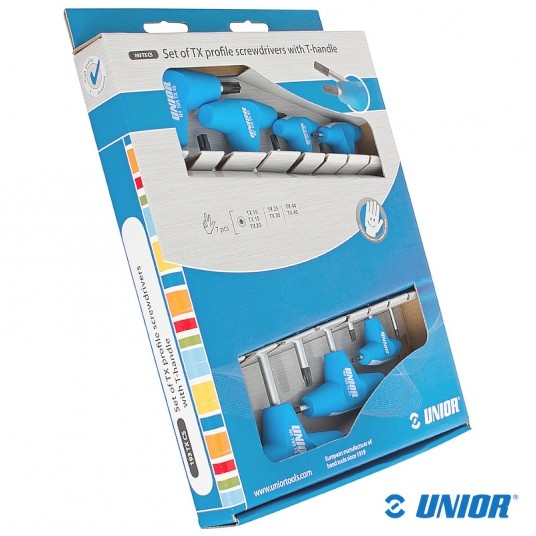 Zestaw kluczy torx UNR-193TXCS 7szt;Typ"T" -zdjęcie numer 1