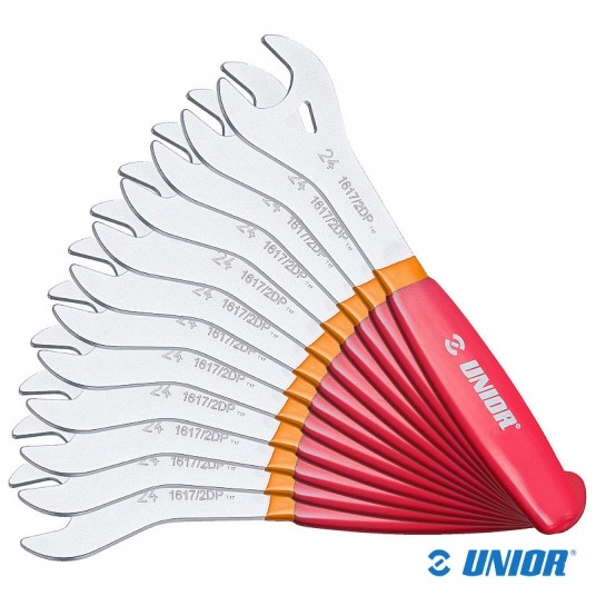 Zestaw kluczy UNR-1617/2DPCB d/stożków;12szt. -zdjęcie numer 1