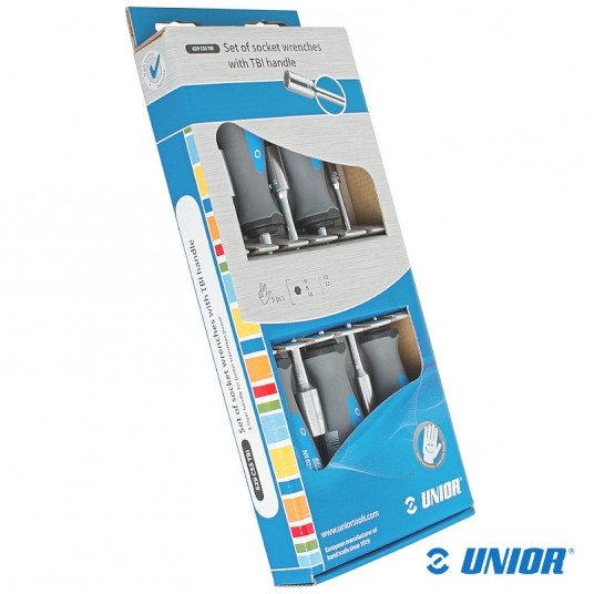 Zestaw śrubokrętów UNR-629CS5TBI Nasadowe;5szt -zdjęcie numer 2