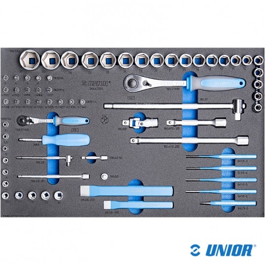 Zestaw UNR-1011CEV4 wózek narz.+127szt. narzędzi -zdjęcie numer 4