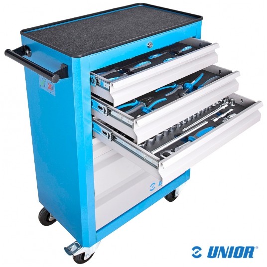 Zestaw UNR-1011GECO wózek narz.+97szt. narzędzi -zdjęcie numer 1