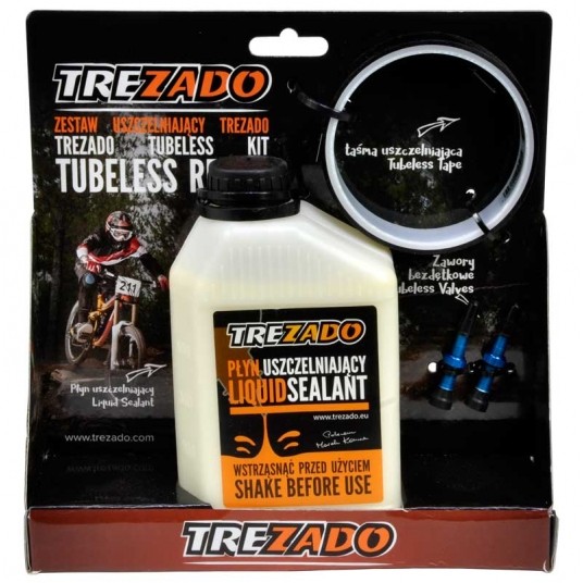 Zestaw uszcz. TREZADO Tubeless Kit;23mm;FV34-NB -zdjęcie numer 1