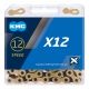 Łańcuch KMC X12 126og.;12b;Ti-N/CZ;BOX -zdjęcie numer 2