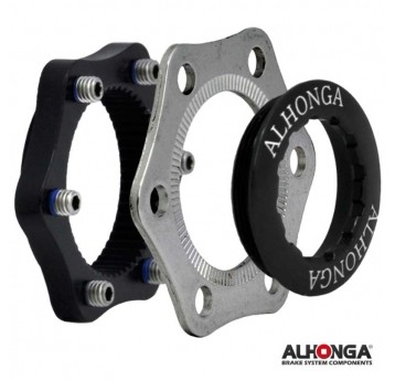 Adapter HJ-ADR03 Alu;CL/IS;3cz.;CZARNY