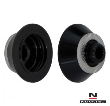 Adaptery p.przód NOVATEC D411CB Alu;QR;CZARNE