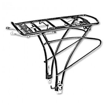 Bagażnik KW652 Alu;24"-28";Czarny