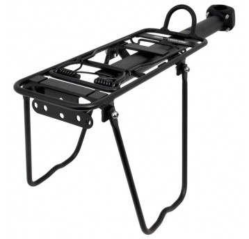 Bagażnik RU-2025 Alu;na/Wsp.Siodła;Czarny