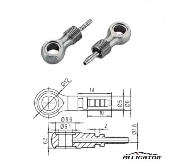 Banjo przew.hydr. HCP17-1 Nierdz.