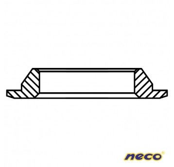 Bieżnia steru CC-BS1246 Stal;27.0mm CZ