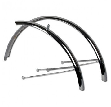 Błotnik kpl. CC-024 28";Stal;47mm;Czarny